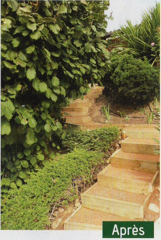 escalier après entretien